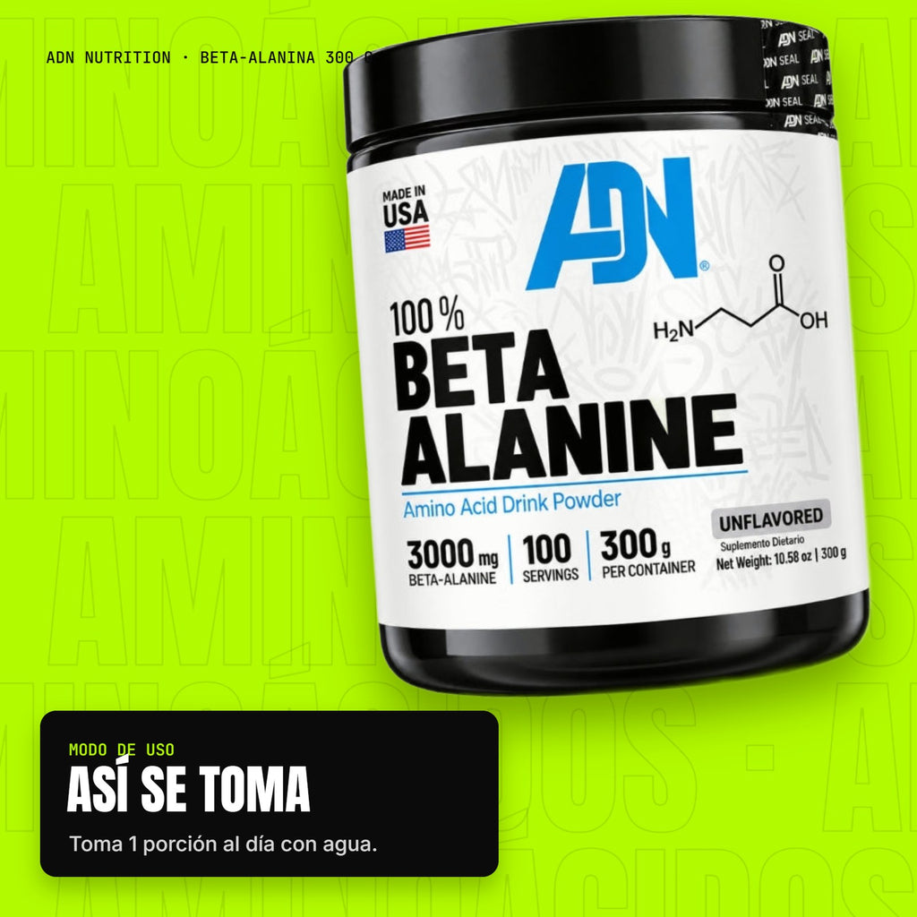 Beta-Alanina 300 g – modo de uso