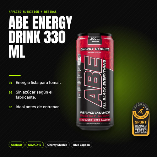 ABE Energy Drink 330 ml – beneficios