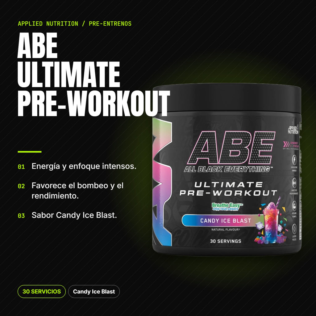 ABE Ultimate Pre-Workout – beneficios