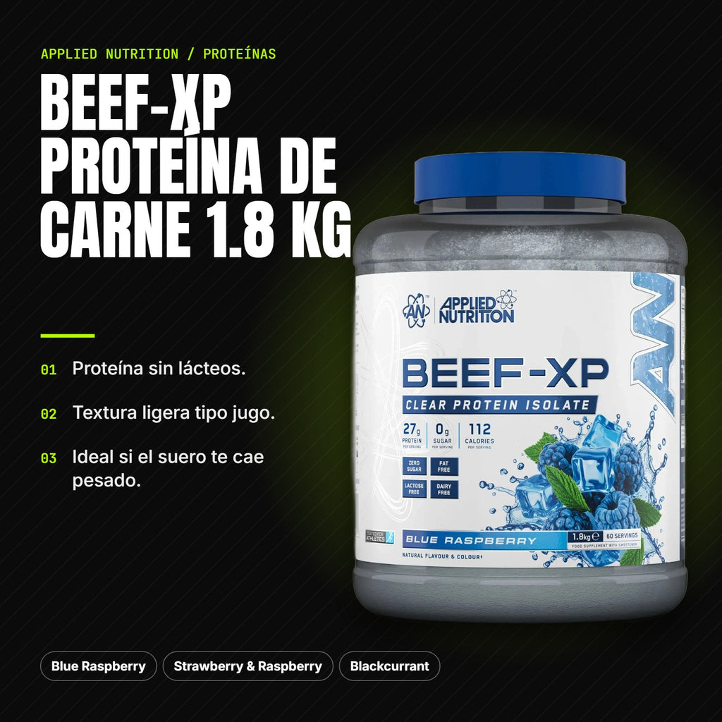 Beef-XP Proteína de Carne 1.8 kg – beneficios