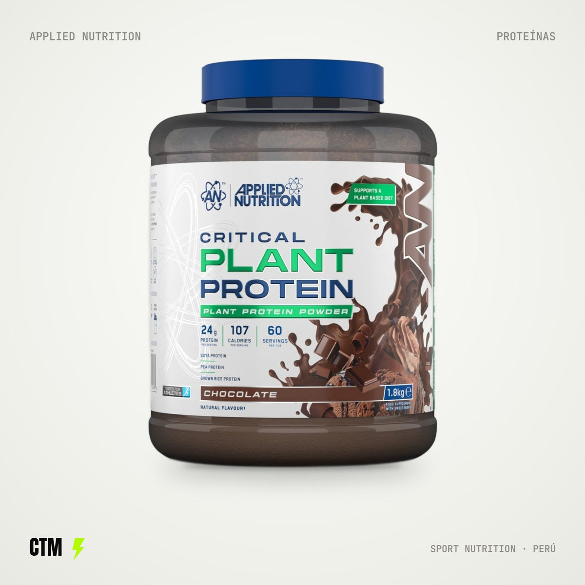 Critical Plant Protein 1.8 kg – Chocolate