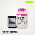 Combo FitFem: Fem Pro + Creatina 250 g