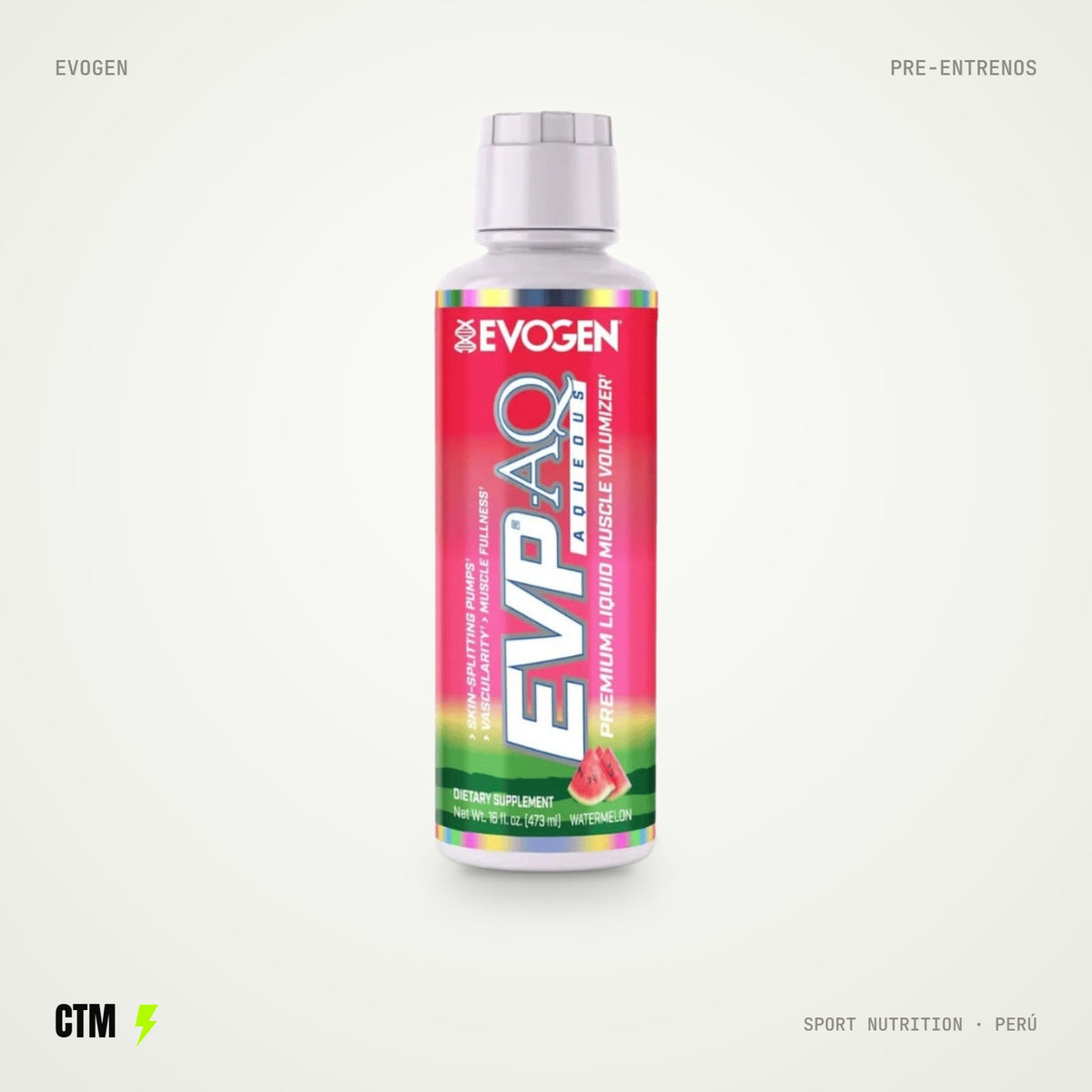EVP AQ Pre-Entreno Líquido 473 ml