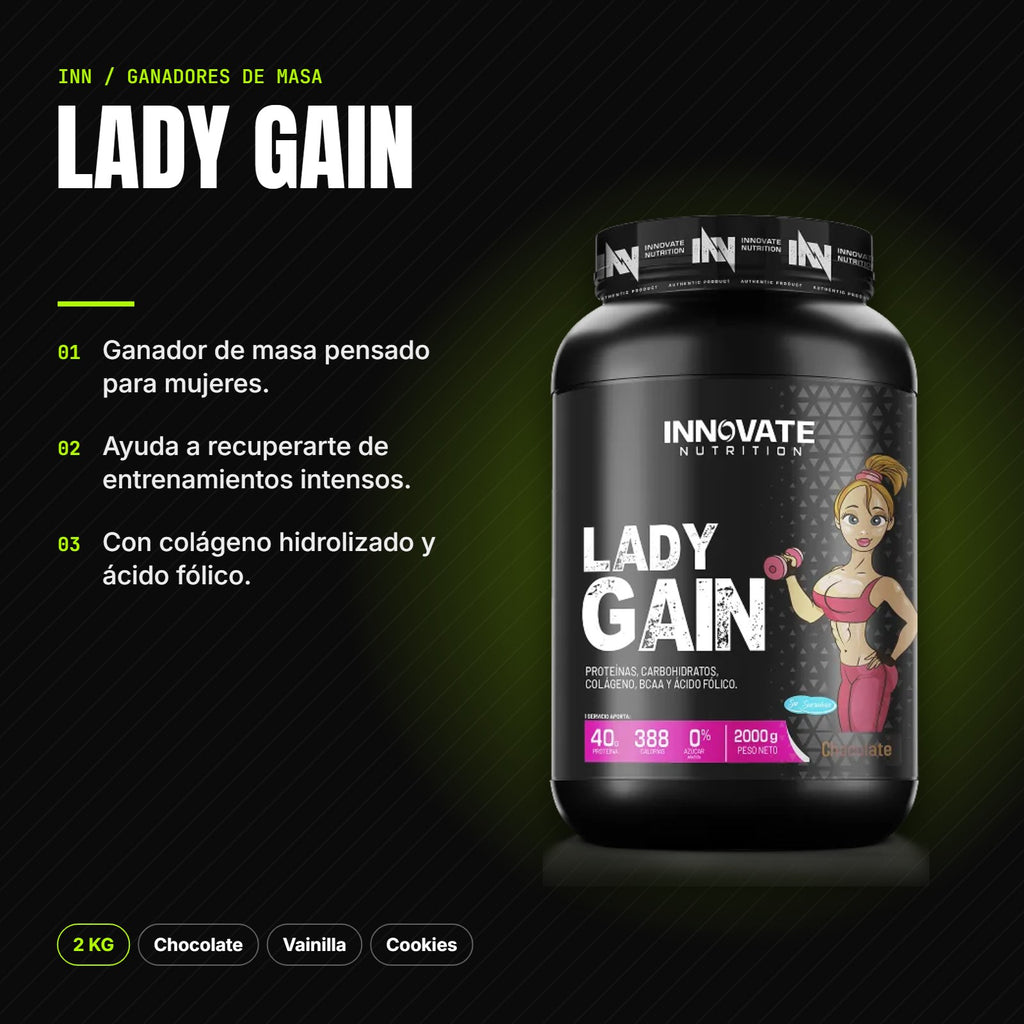 Lady Gain – beneficios
