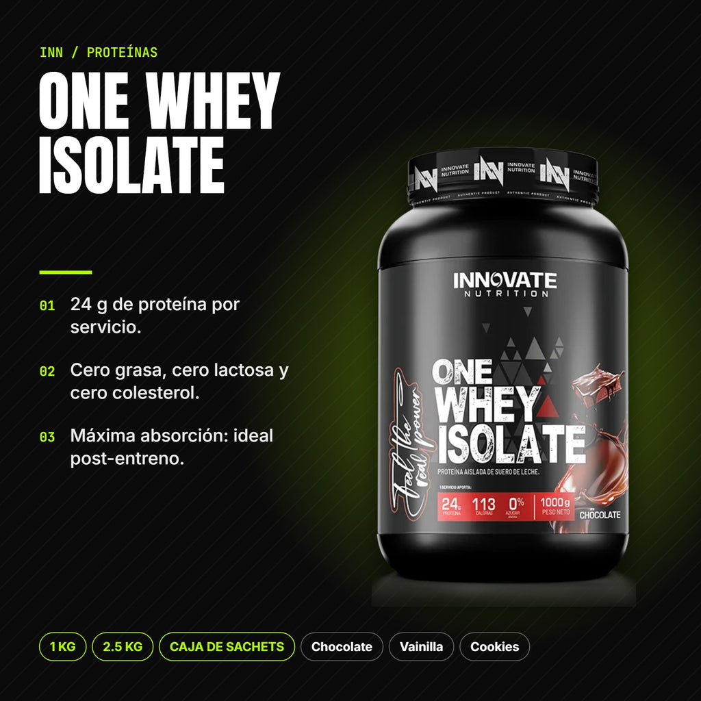 One Whey Isolate – beneficios