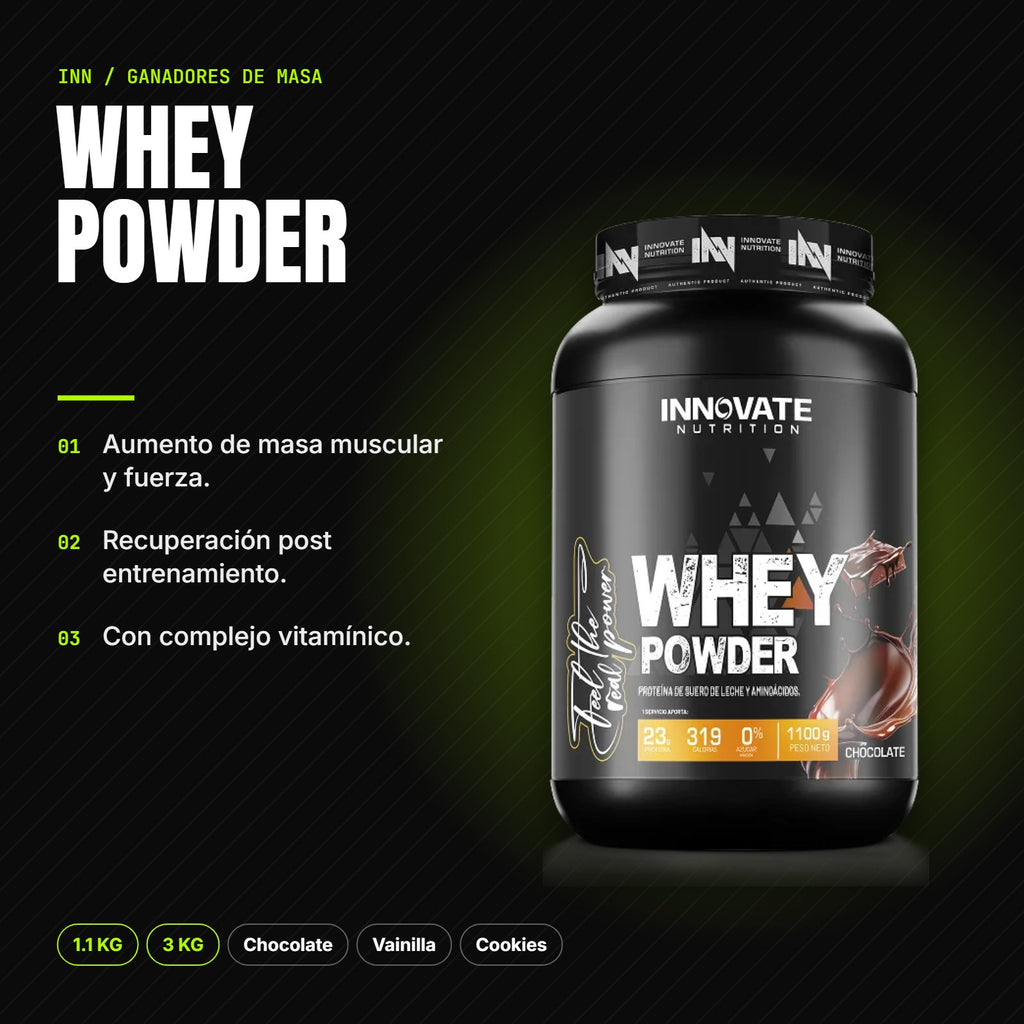 Whey Powder – beneficios