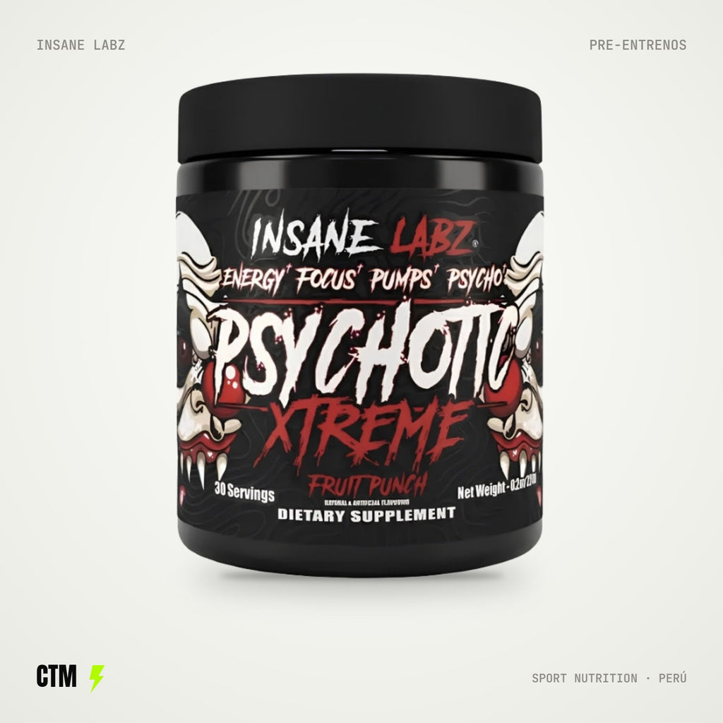 Psychotic Xtreme Pre-Workout 30 servicios