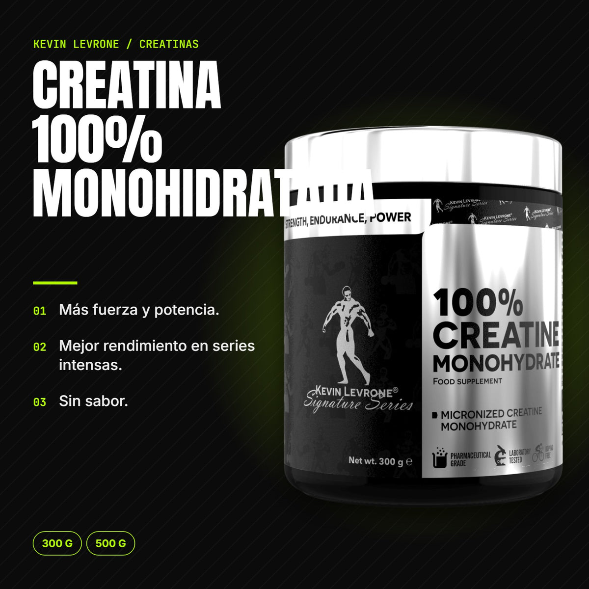 Creatina 100% Monohidratada – beneficios
