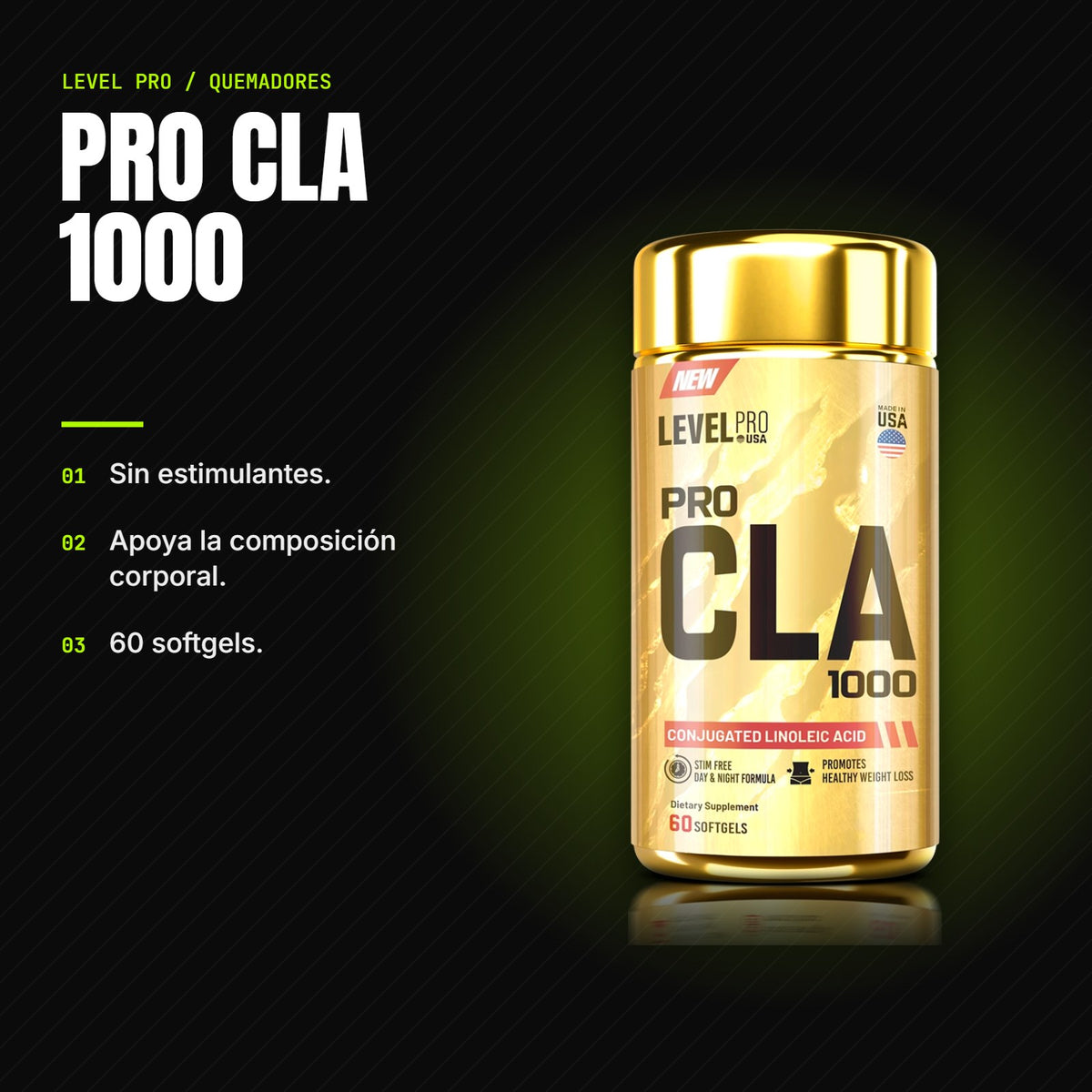Pro CLA 1000 – beneficios