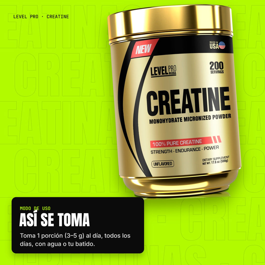 Creatine – modo de uso