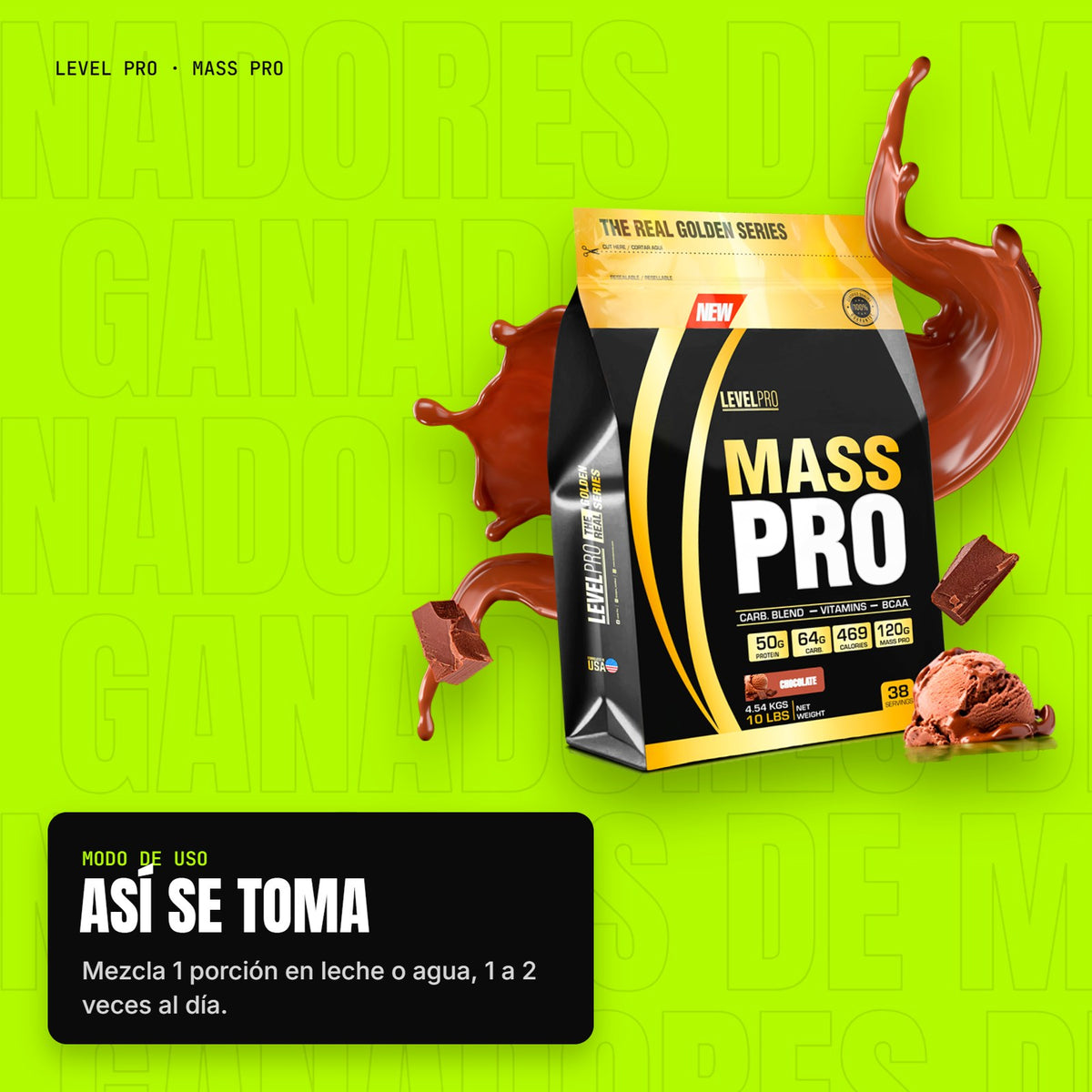 Mass Pro – modo de uso