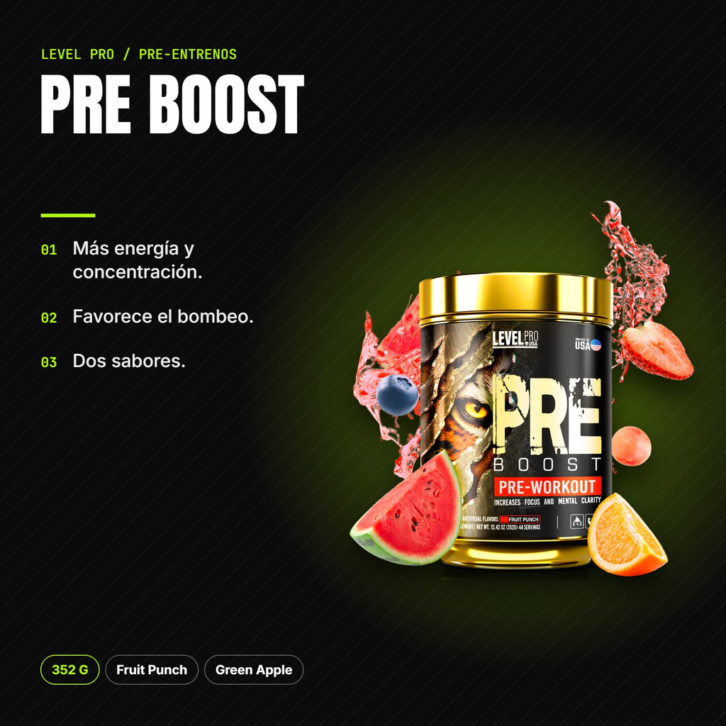 Pre Boost – beneficios