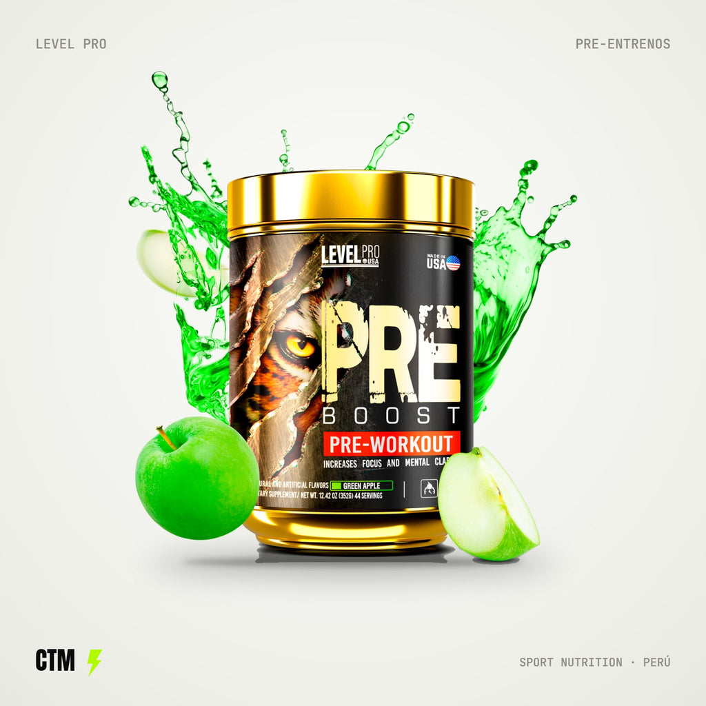 Pre Boost – Green Apple