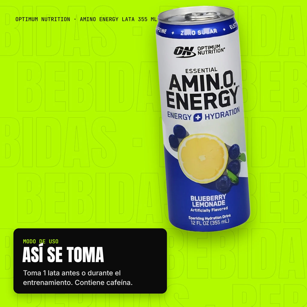 Amino Energy Lata 355 ml – modo de uso