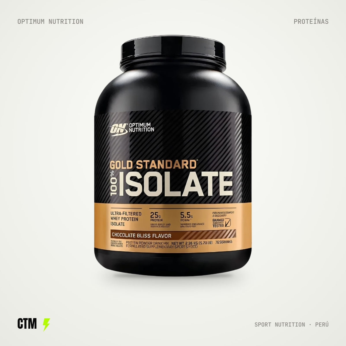 Gold Standard 100% Isolate 5 lb – Chocolate