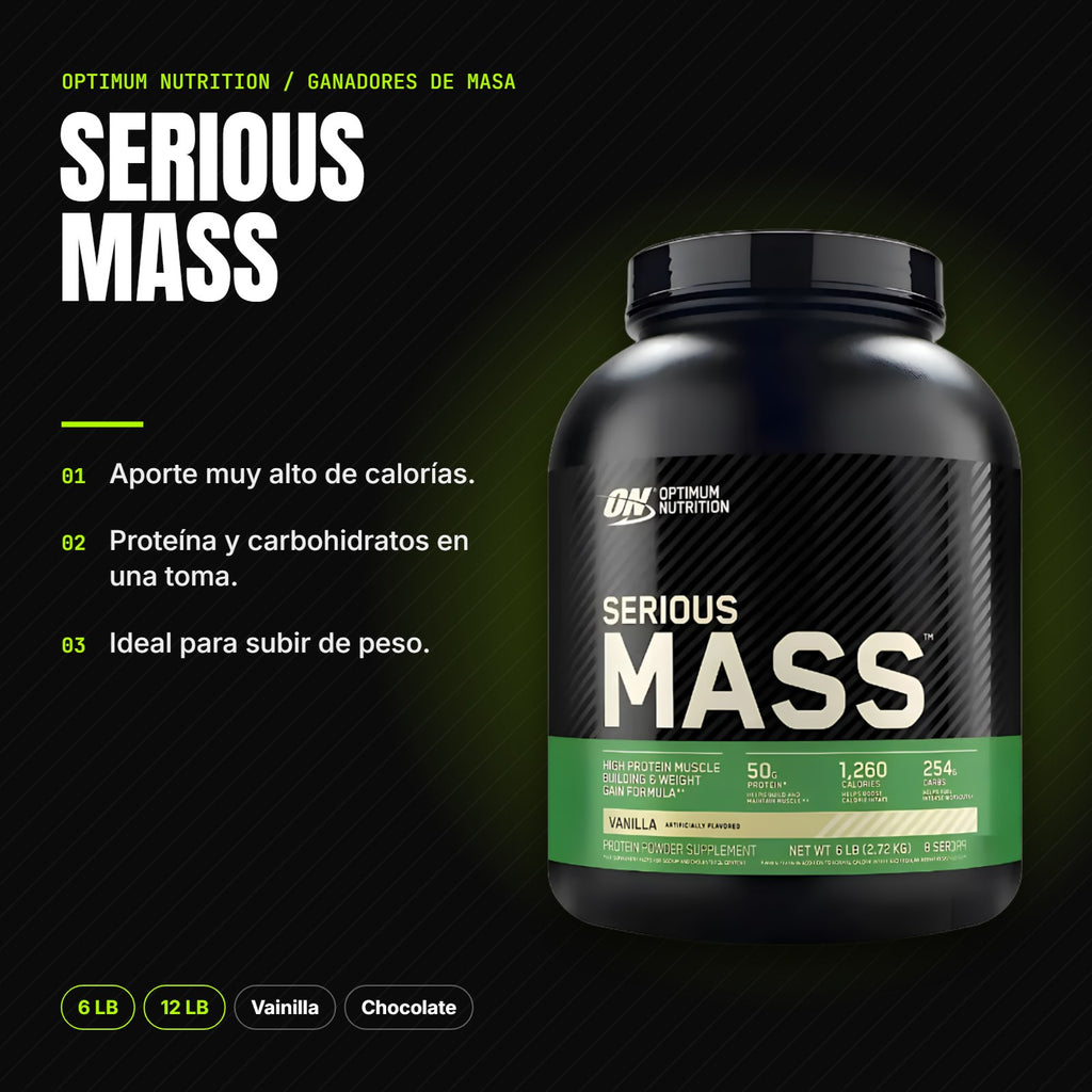 Serious Mass – beneficios