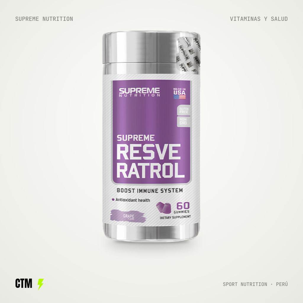 Pure Resveratrol 60 gomitas