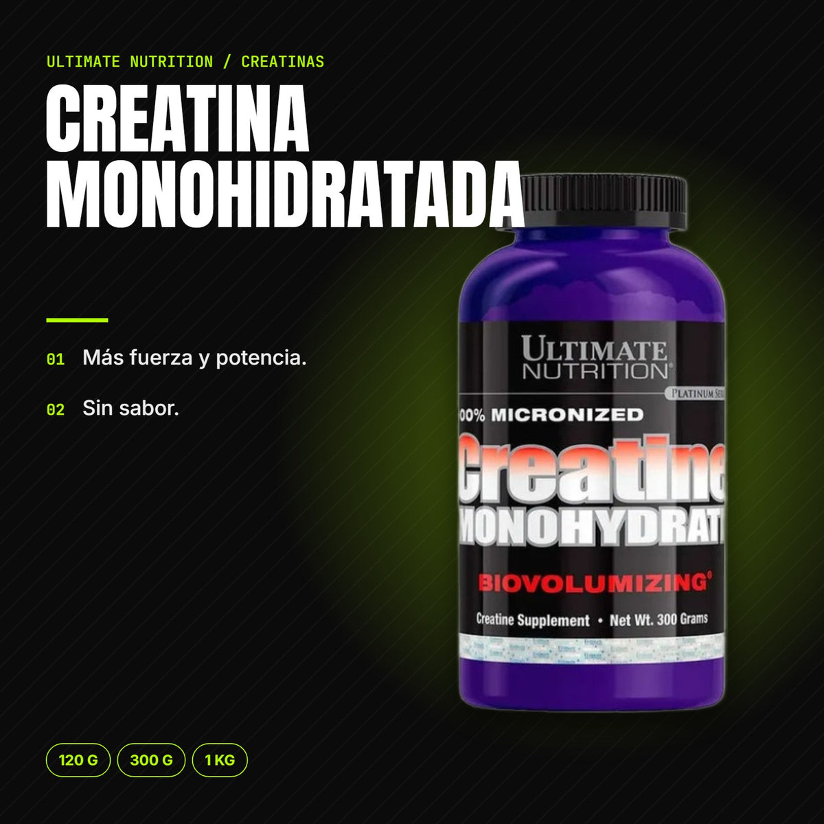 Creatina Monohidratada – beneficios