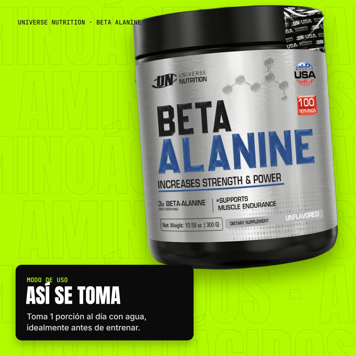 Beta Alanine – modo de uso