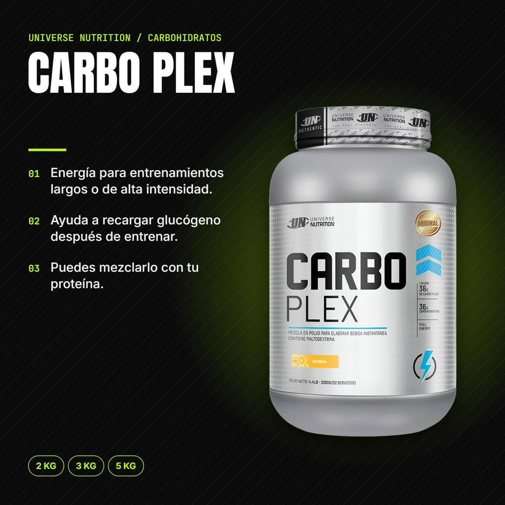 Carbo Plex – beneficios