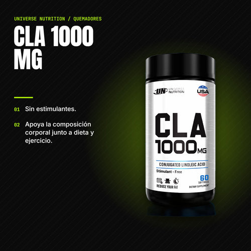 CLA 1000 mg – beneficios