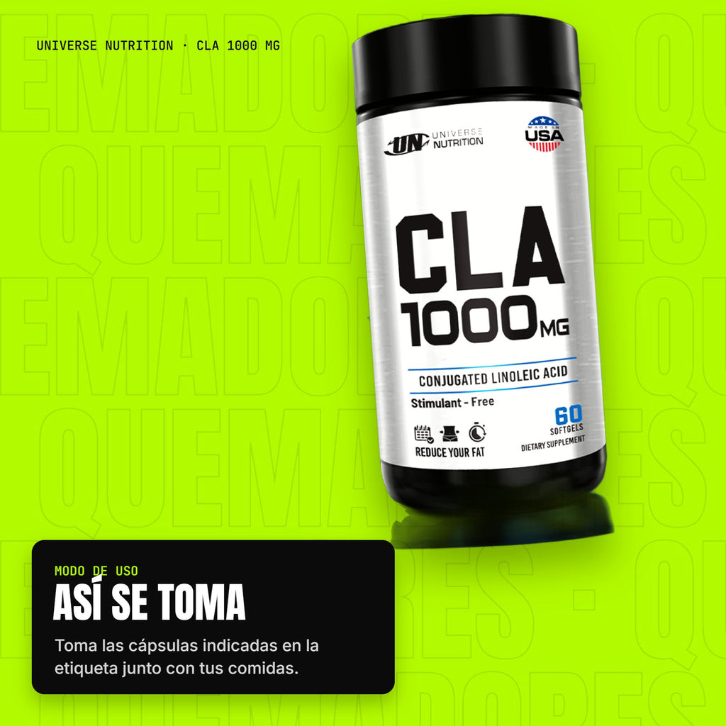 CLA 1000 mg – modo de uso