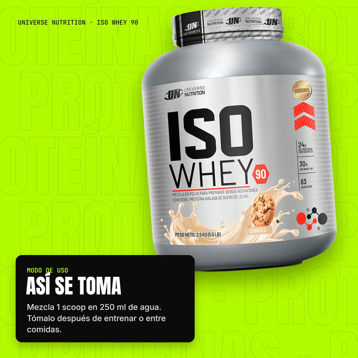 Iso Whey 90 – modo de uso