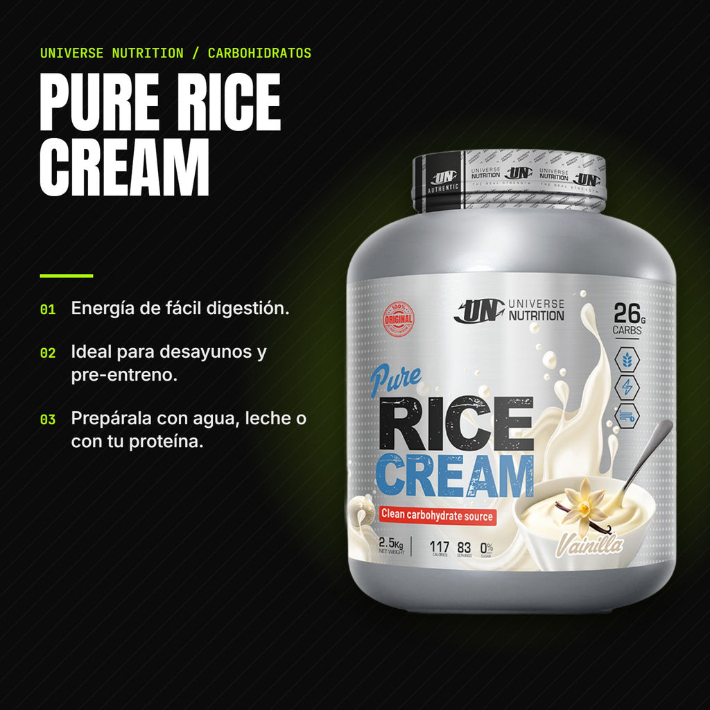 Pure Rice Cream – beneficios
