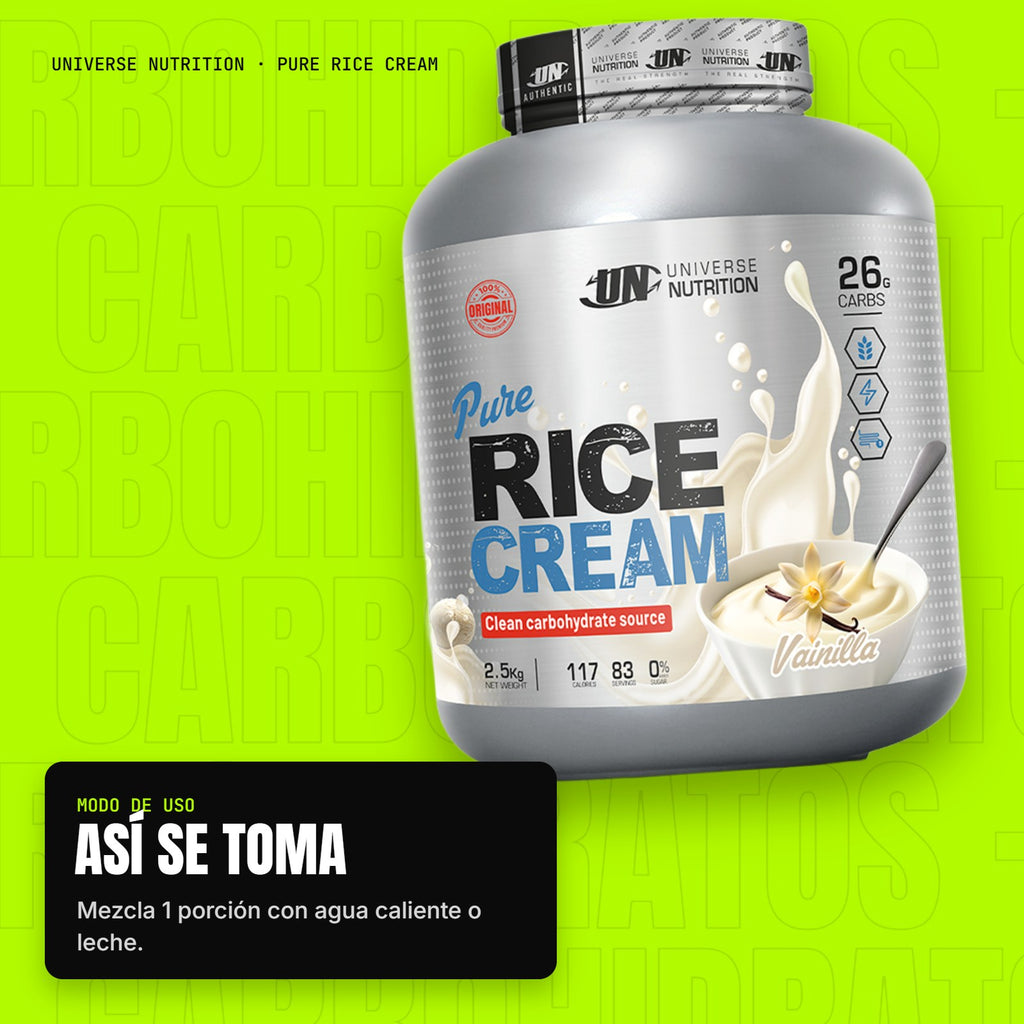 Pure Rice Cream – modo de uso