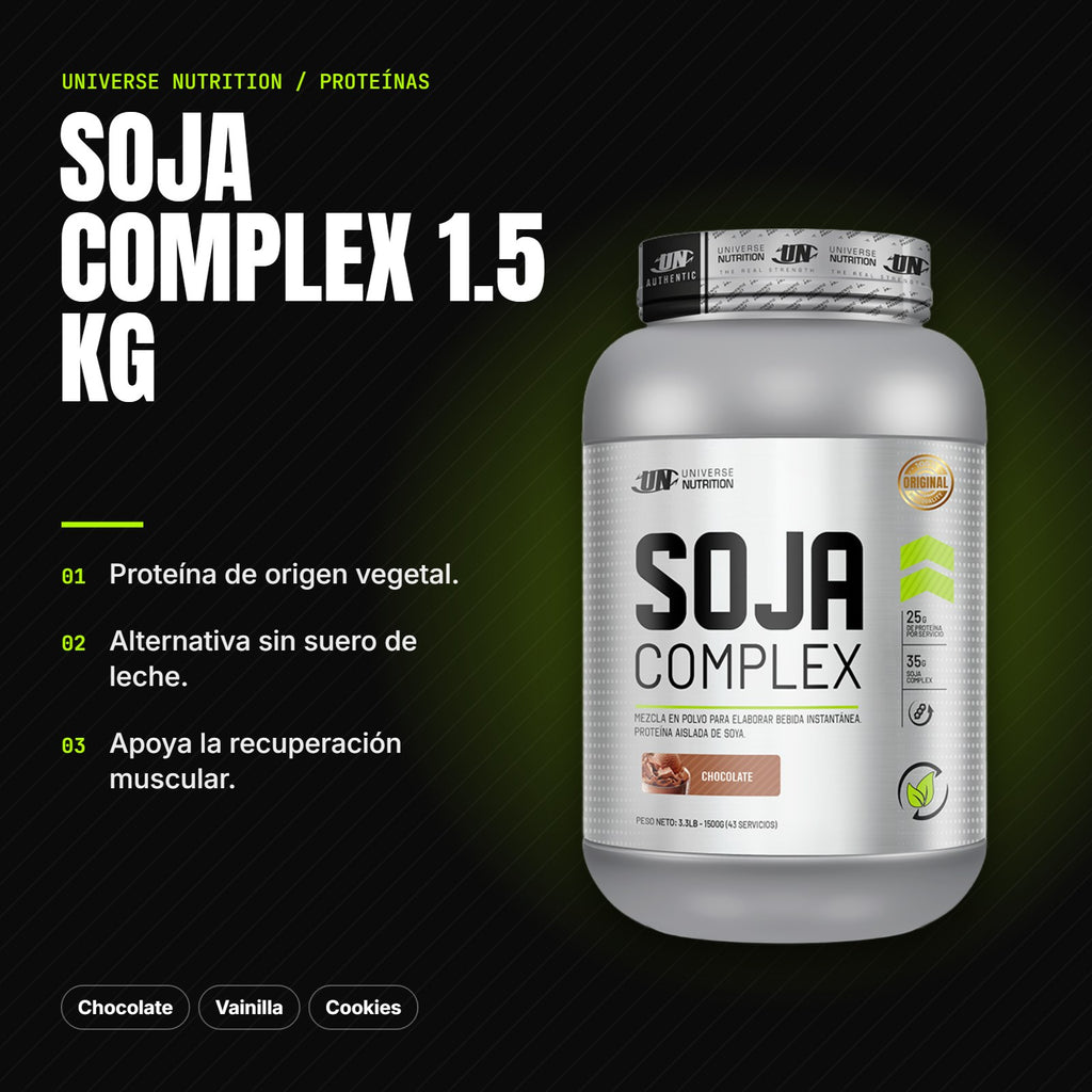 Soja Complex 1.5 kg – beneficios