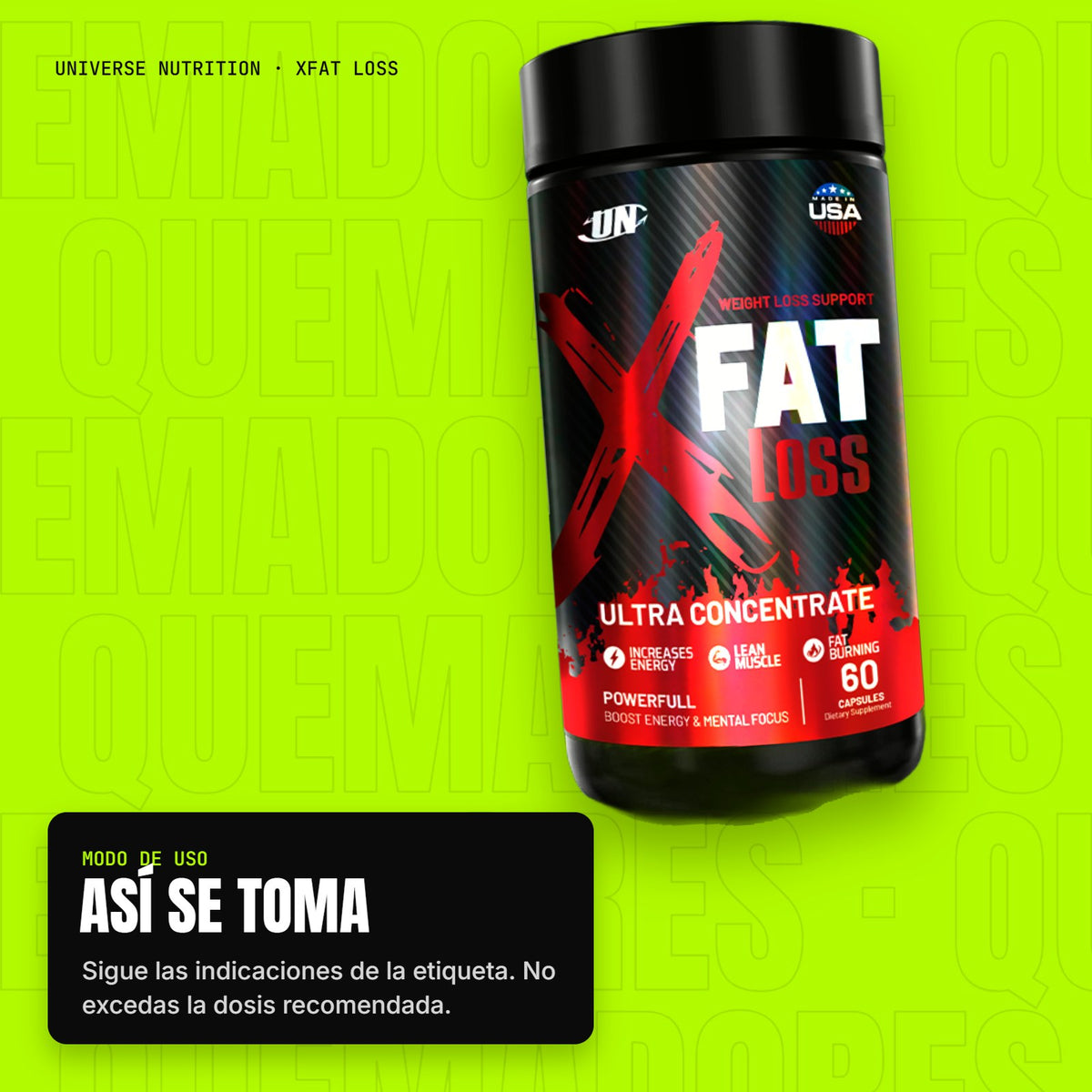 XFat Loss – modo de uso